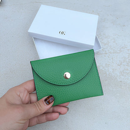 Bella Personalised Leather Card Coin Purse - OLIVIA AND GRAY LTD