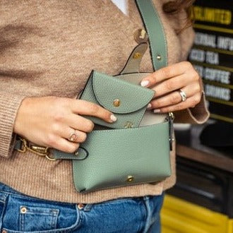 Bella Personalised Leather Card Coin Purse - OLIVIA AND GRAY LTD