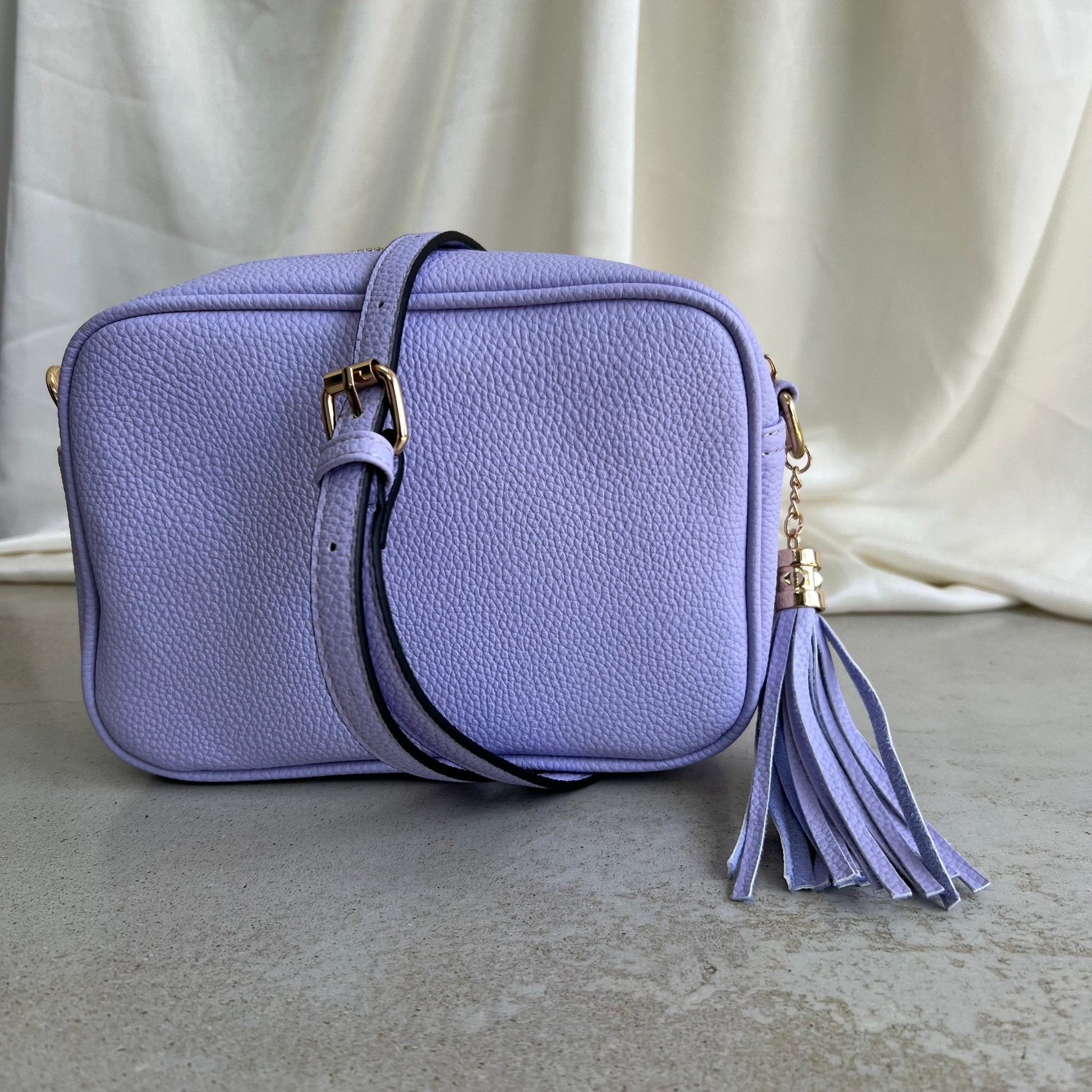 Cross body sales tassel bag