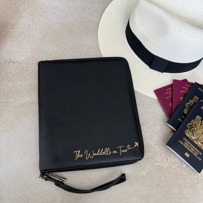 Personalised Family Travel Document Holder