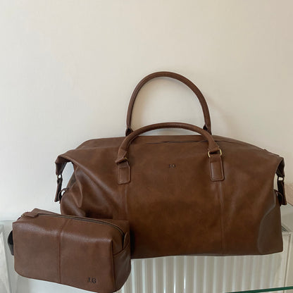 Personalised Travel Weekend Holdall Bag