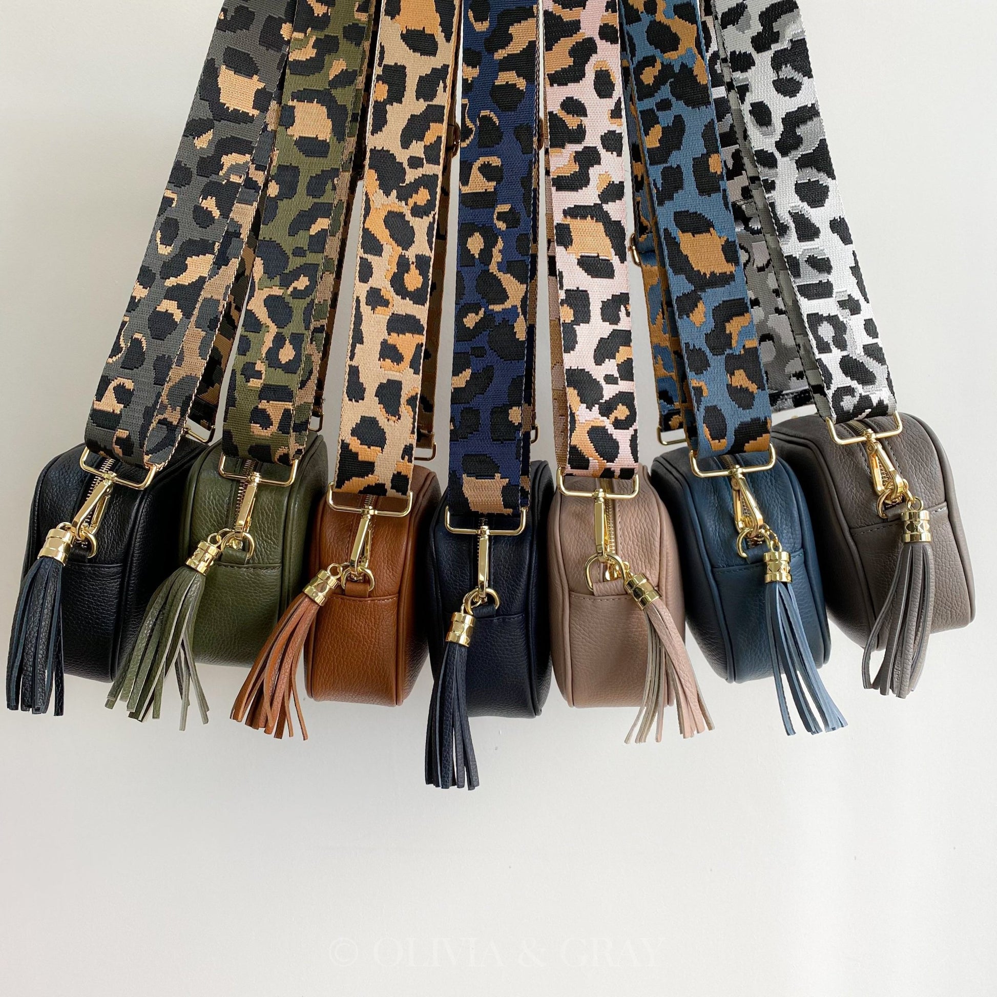 Leopard Print Stylish Bag Straps – OLIVIA AND GRAY LTD