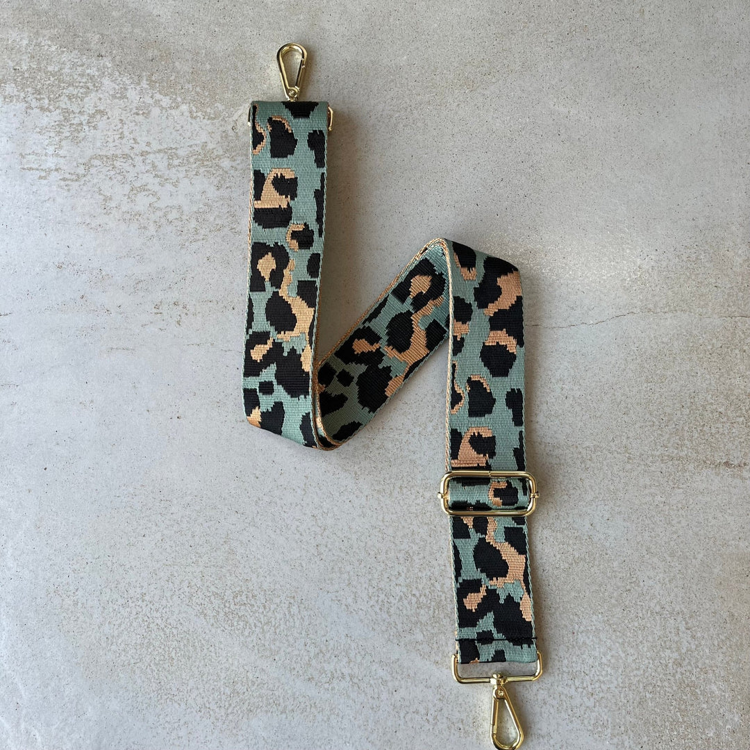 Leopard Print Stylish Bag Straps - OLIVIA AND GRAY LTD