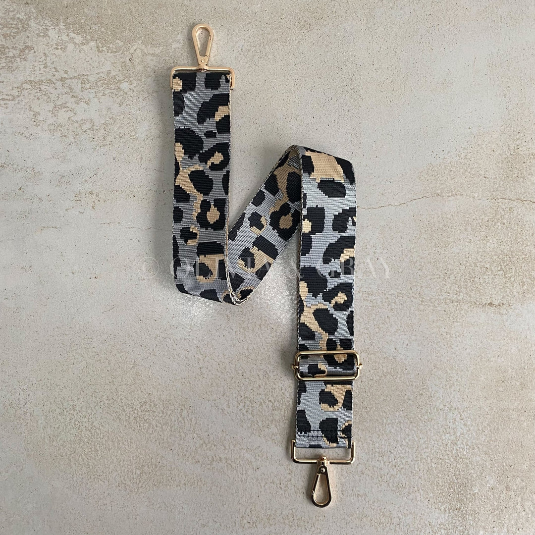 Leopard Print Stylish Bag Straps - OLIVIA AND GRAY LTD