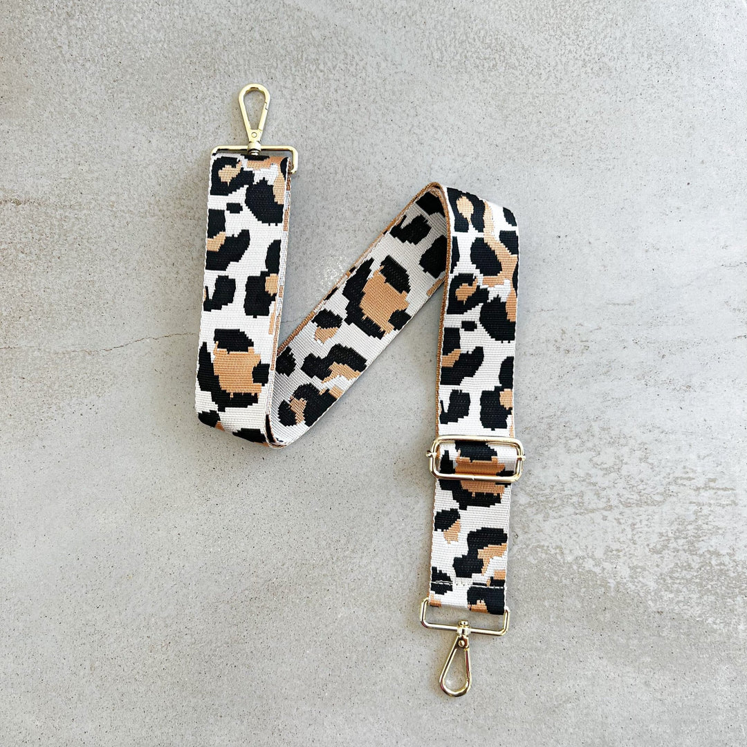 Leopard Print Stylish Bag Straps - OLIVIA AND GRAY LTD