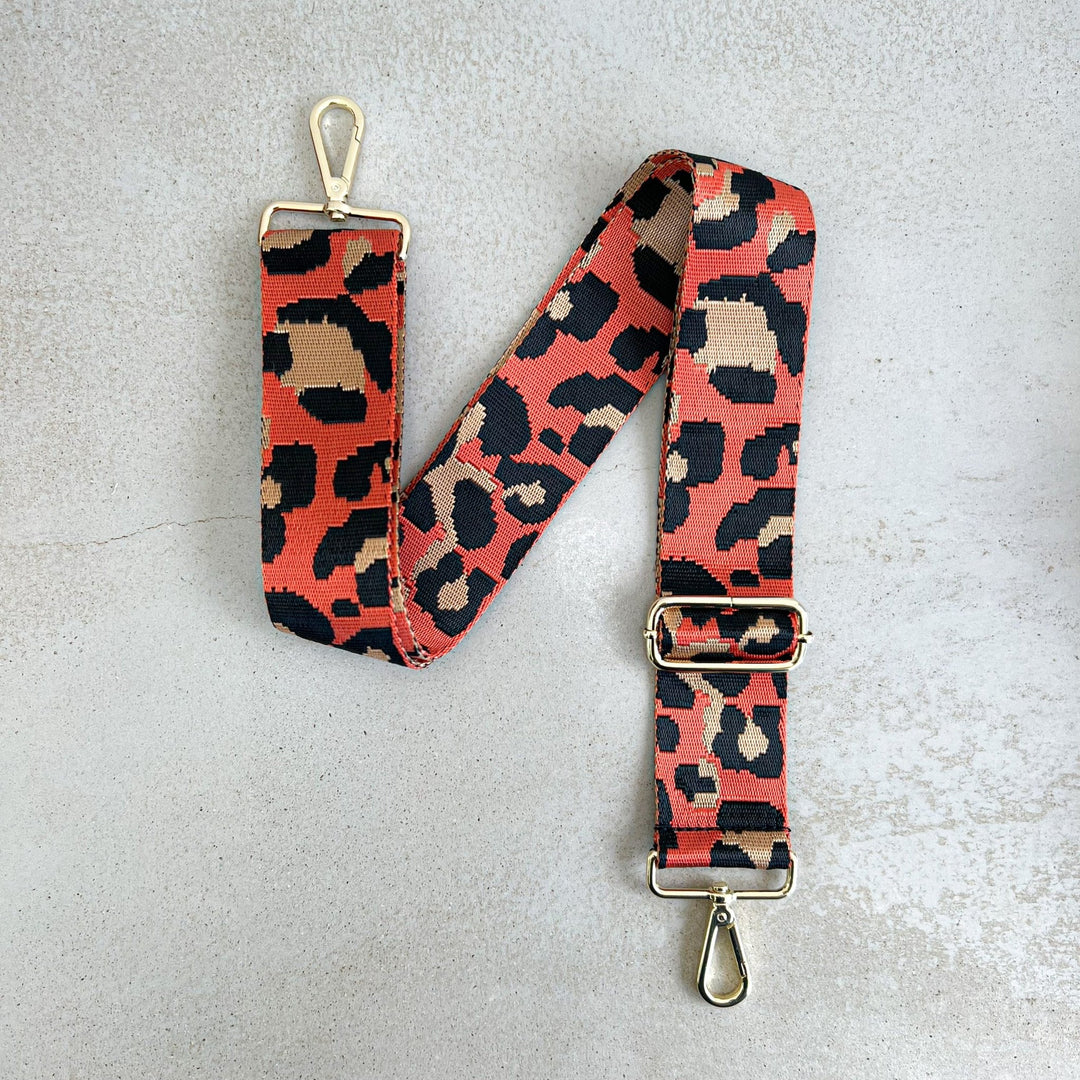 Leopard Print Stylish Bag Straps - OLIVIA AND GRAY LTD