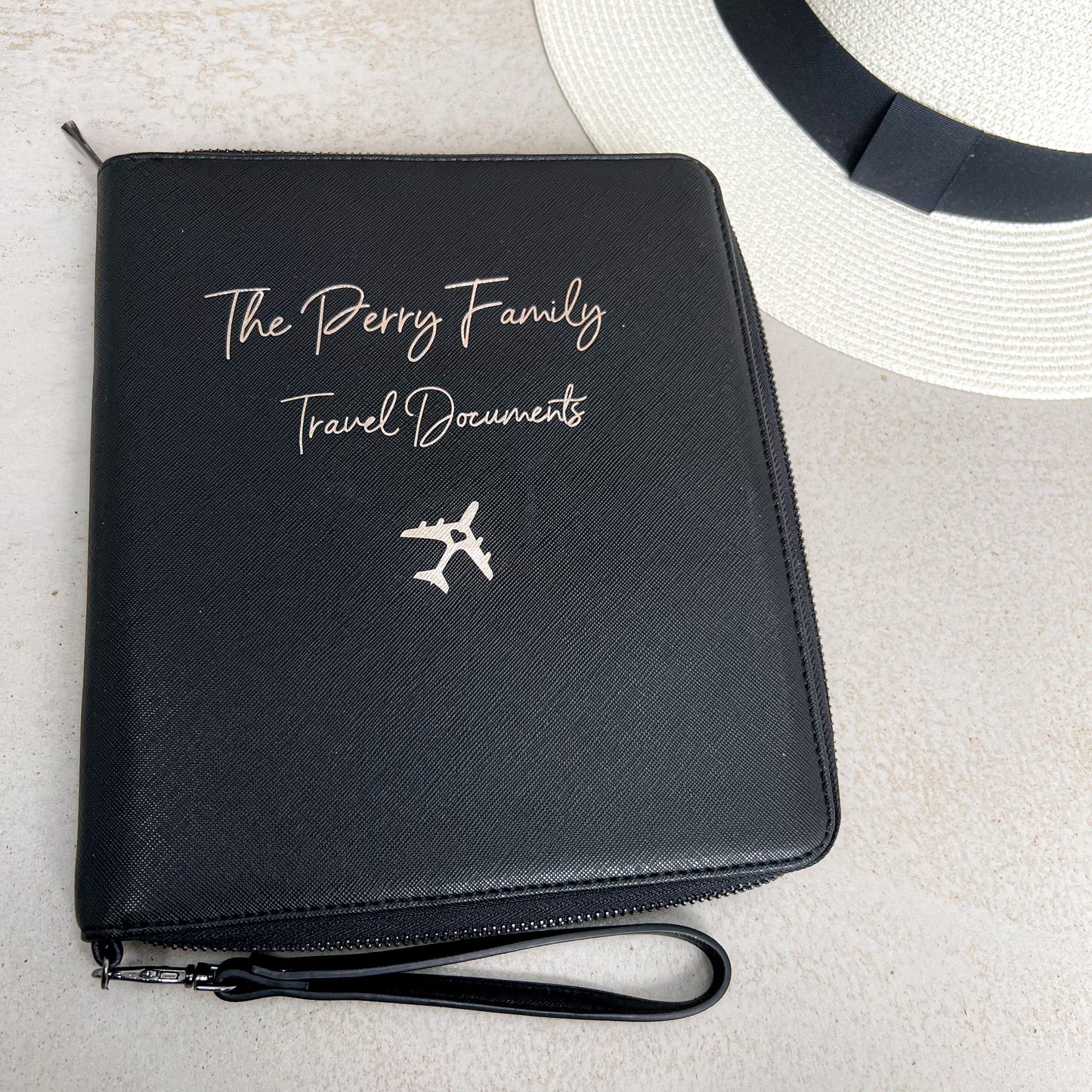 Personalised Family Travel Document Holder - OLIVIA AND GRAY LTD