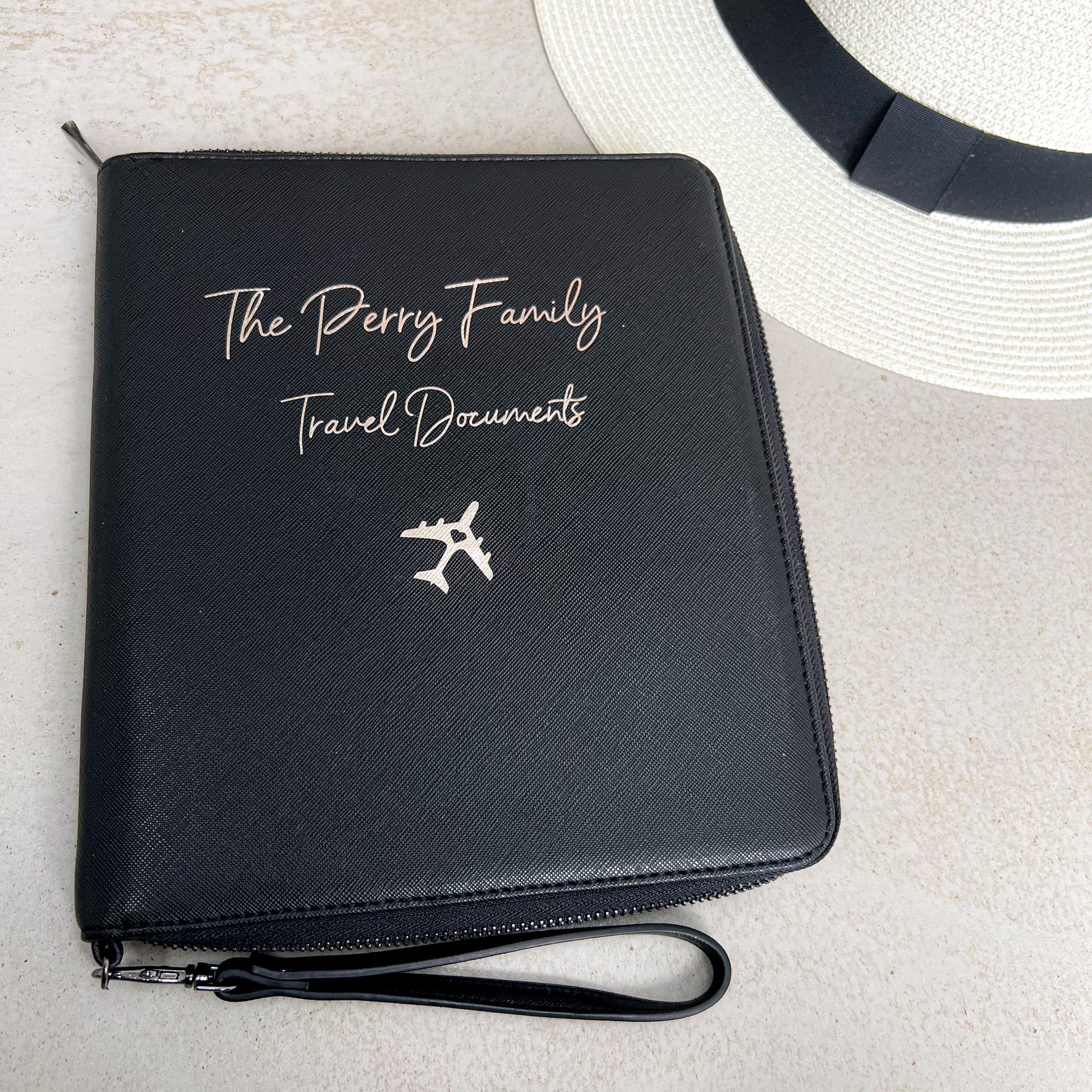 Personalised Family Travel Document Holder - OLIVIA AND GRAY LTD