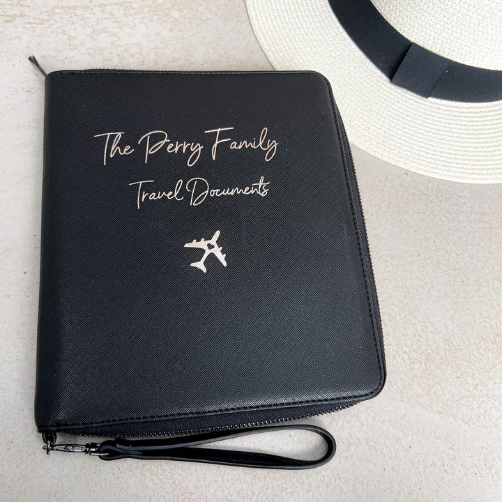 Personalised Family Travel Document Holder - OLIVIA AND GRAY LTD