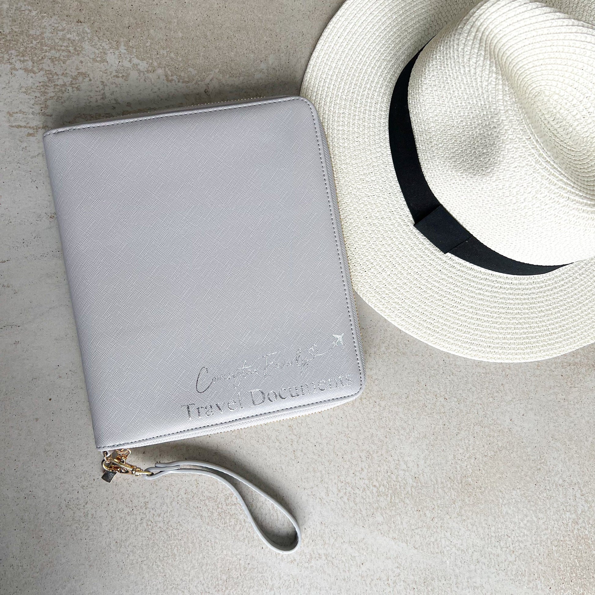 Personalised Family Travel Document Holder - OLIVIA AND GRAY LTD