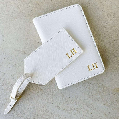 Personalised Passport Holder and Tag Set - OLIVIA AND GRAY LTD