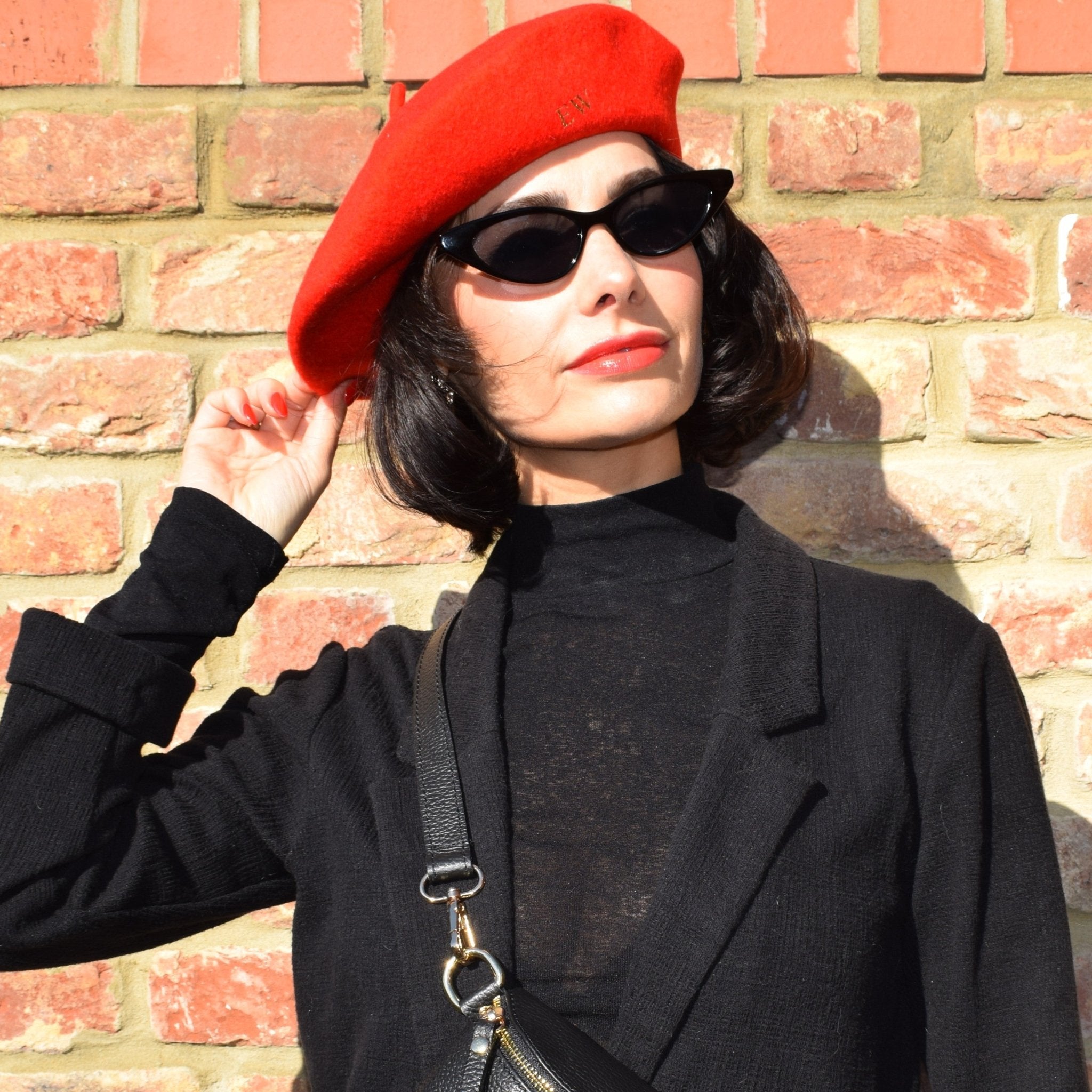 Personalised Wool Beret OLIVIA AND GRAY LTD personalised-wool-beret-olivia-and-gray-ltd