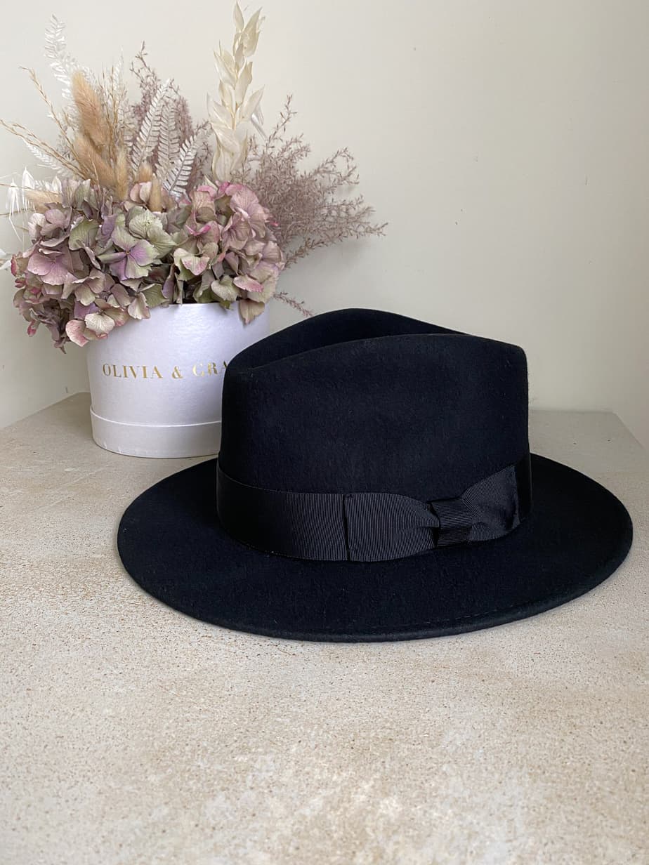 Personalised Wool Fedora Hat - OLIVIA AND GRAY LTD