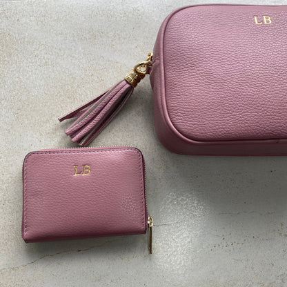 Sash Personalised Leather Purse - OLIVIA AND GRAY LTD