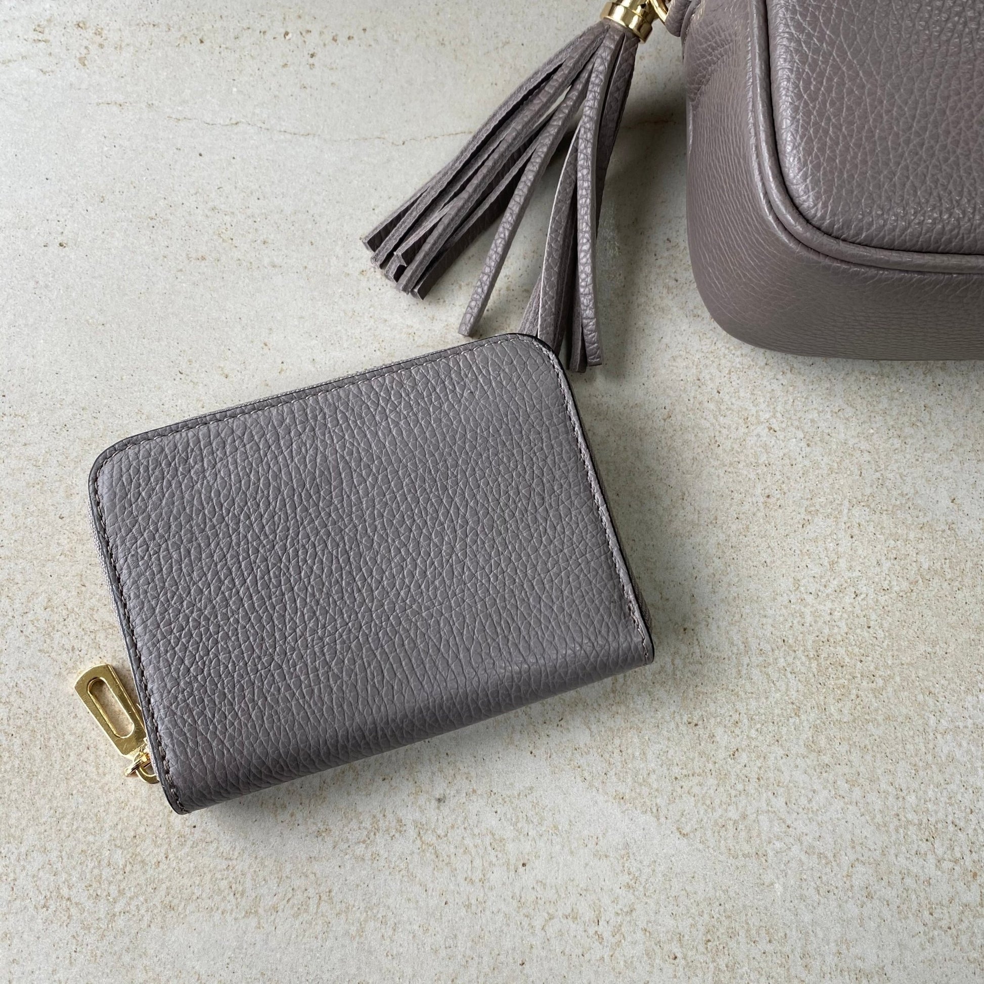 Sash Personalised Leather Purse - OLIVIA AND GRAY LTD