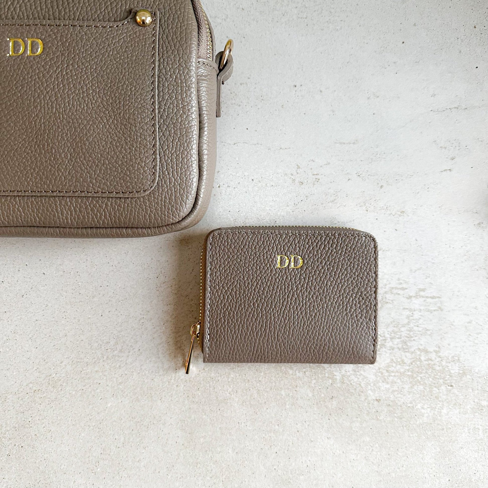 Sash Personalised Leather Purse - OLIVIA AND GRAY LTD