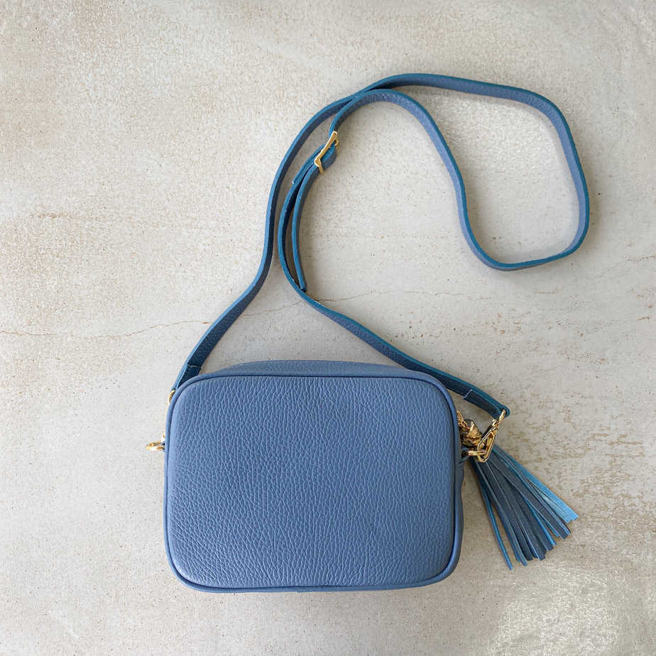 Saskia Personalised Leather Crossbody Bag - OLIVIA AND GRAY LTD