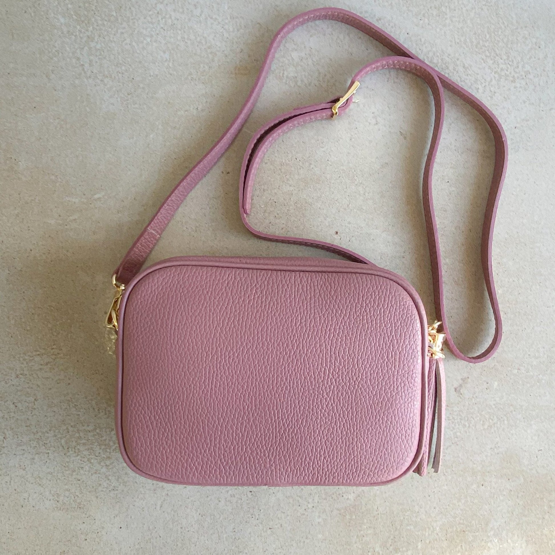 Saskia Personalised Leather Crossbody Bag - OLIVIA AND GRAY LTD