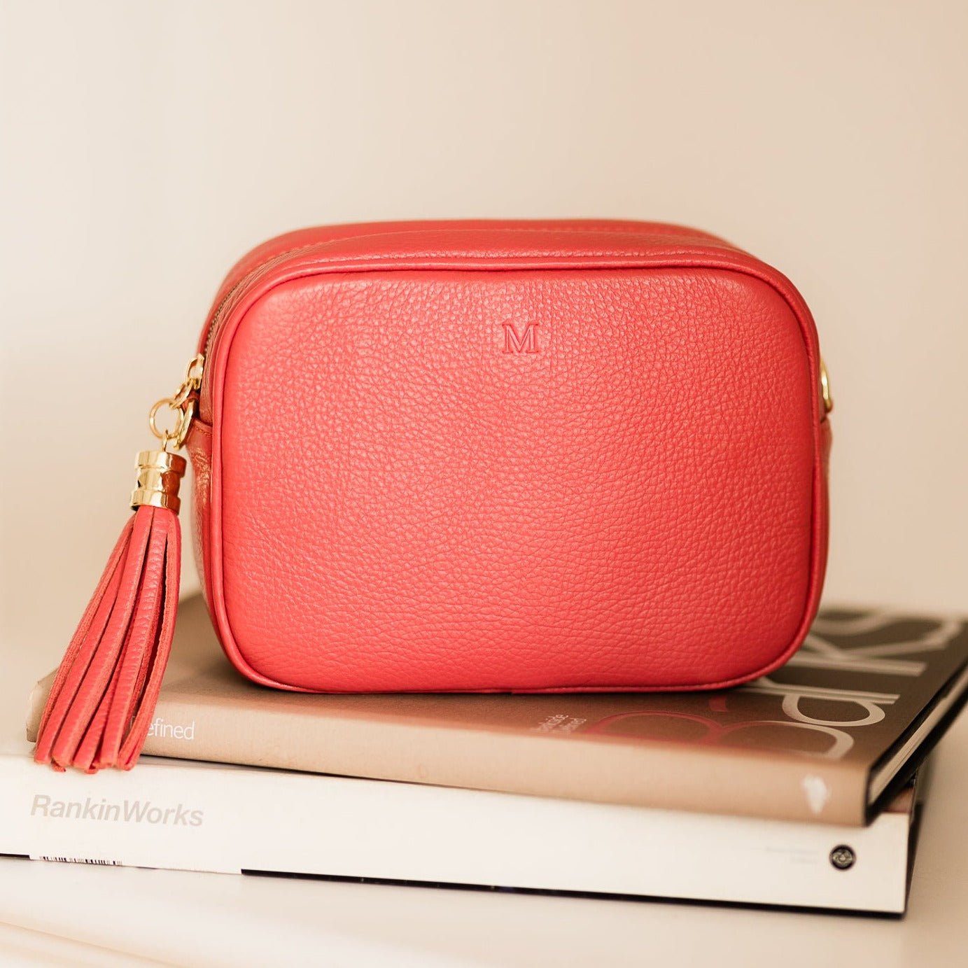 Saskia Personalised Leather Crossbody Bag - OLIVIA AND GRAY LTD