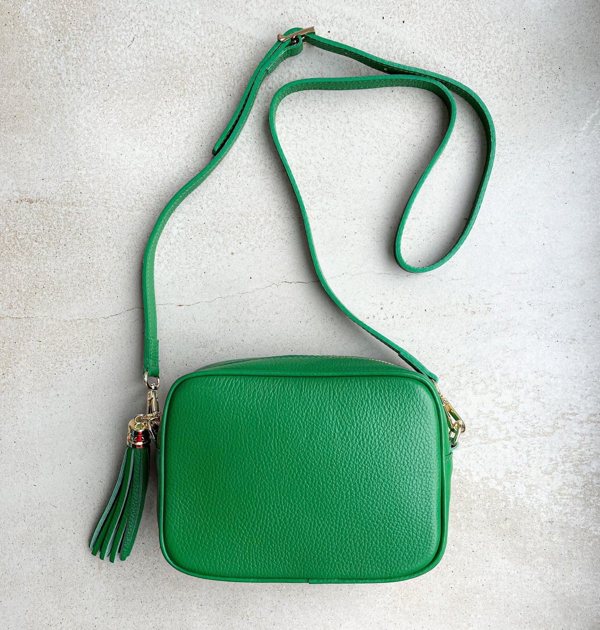 Saskia Personalised Leather Crossbody Bag - OLIVIA AND GRAY LTD