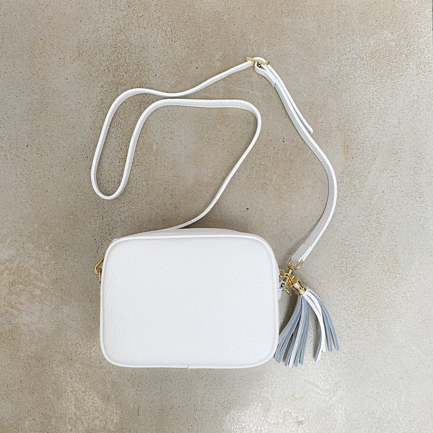 Saskia Personalised Leather Crossbody Bag - OLIVIA AND GRAY LTD