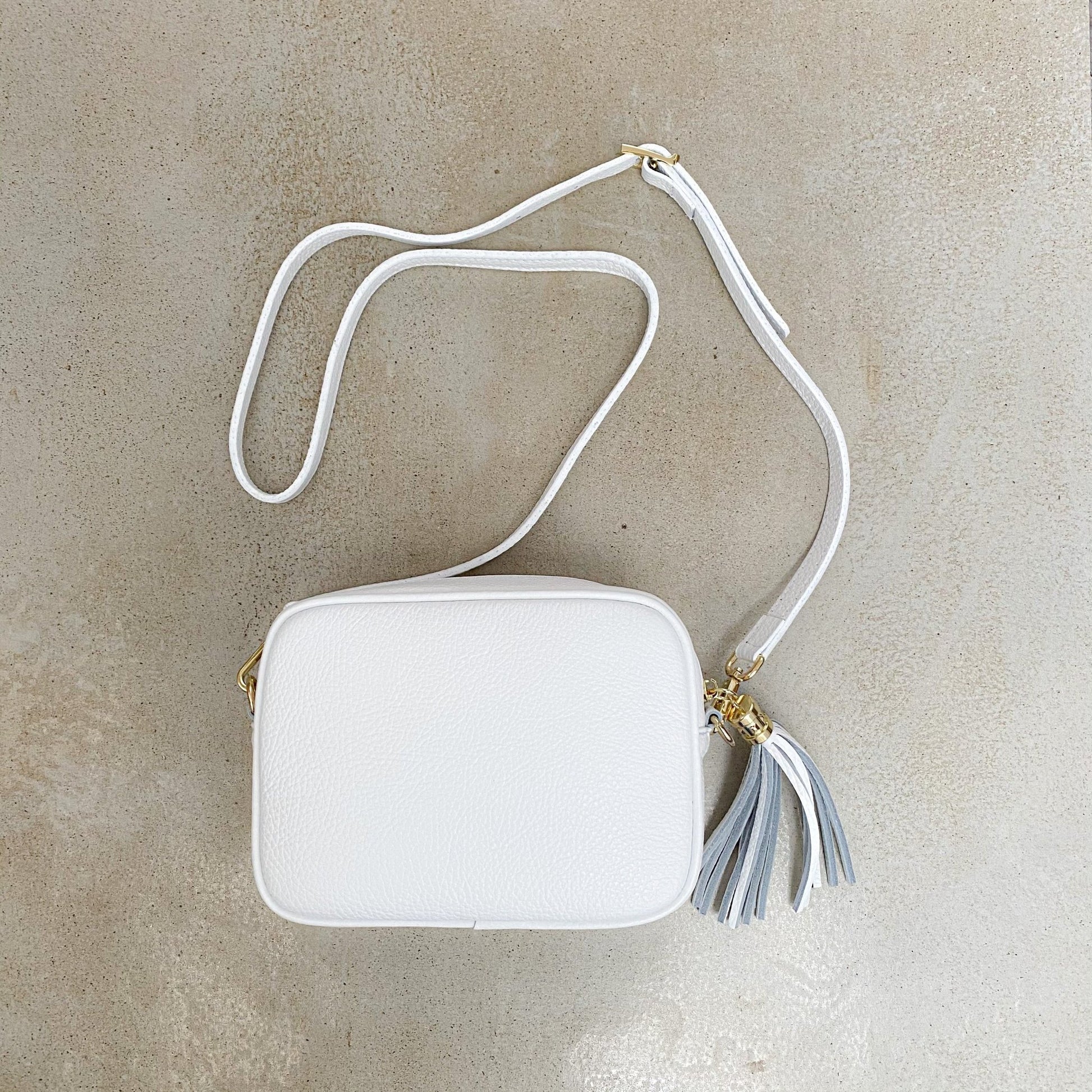 Saskia Personalised Leather Crossbody Bag - OLIVIA AND GRAY LTD