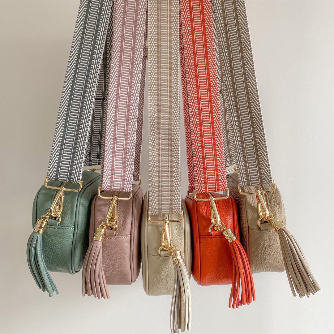 Stripe Pattern Stylish Detachable Bag Straps - OLIVIA AND GRAY LTD