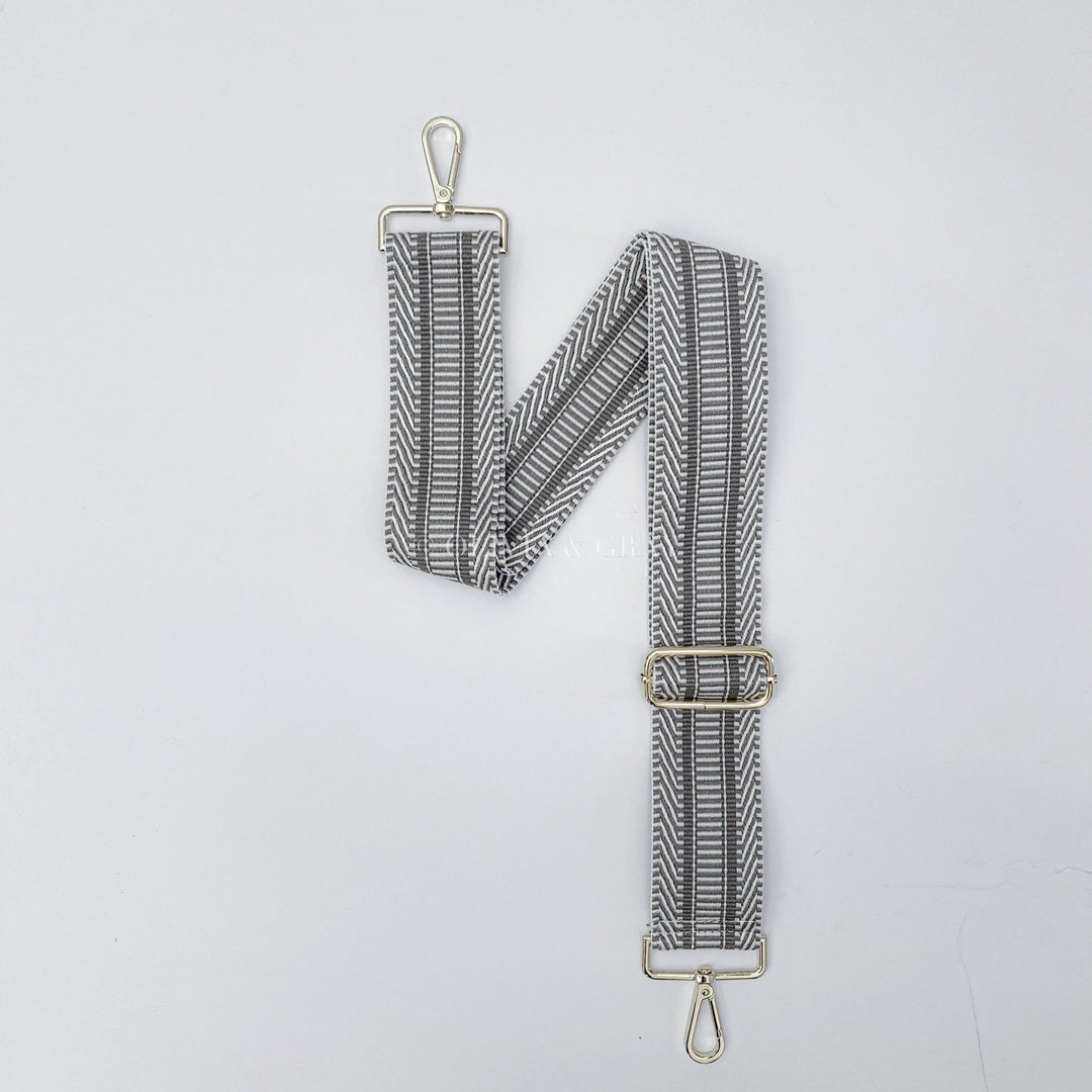 Stripe Pattern Stylish Detachable Bag Straps - OLIVIA AND GRAY LTD