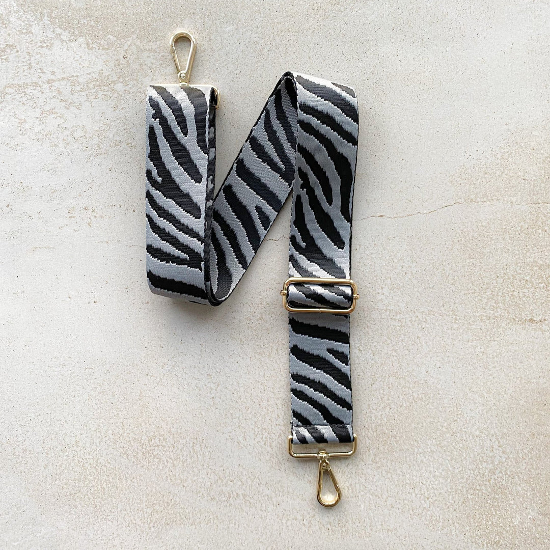 Zebra Print Stylish Bag Straps - OLIVIA AND GRAY LTD